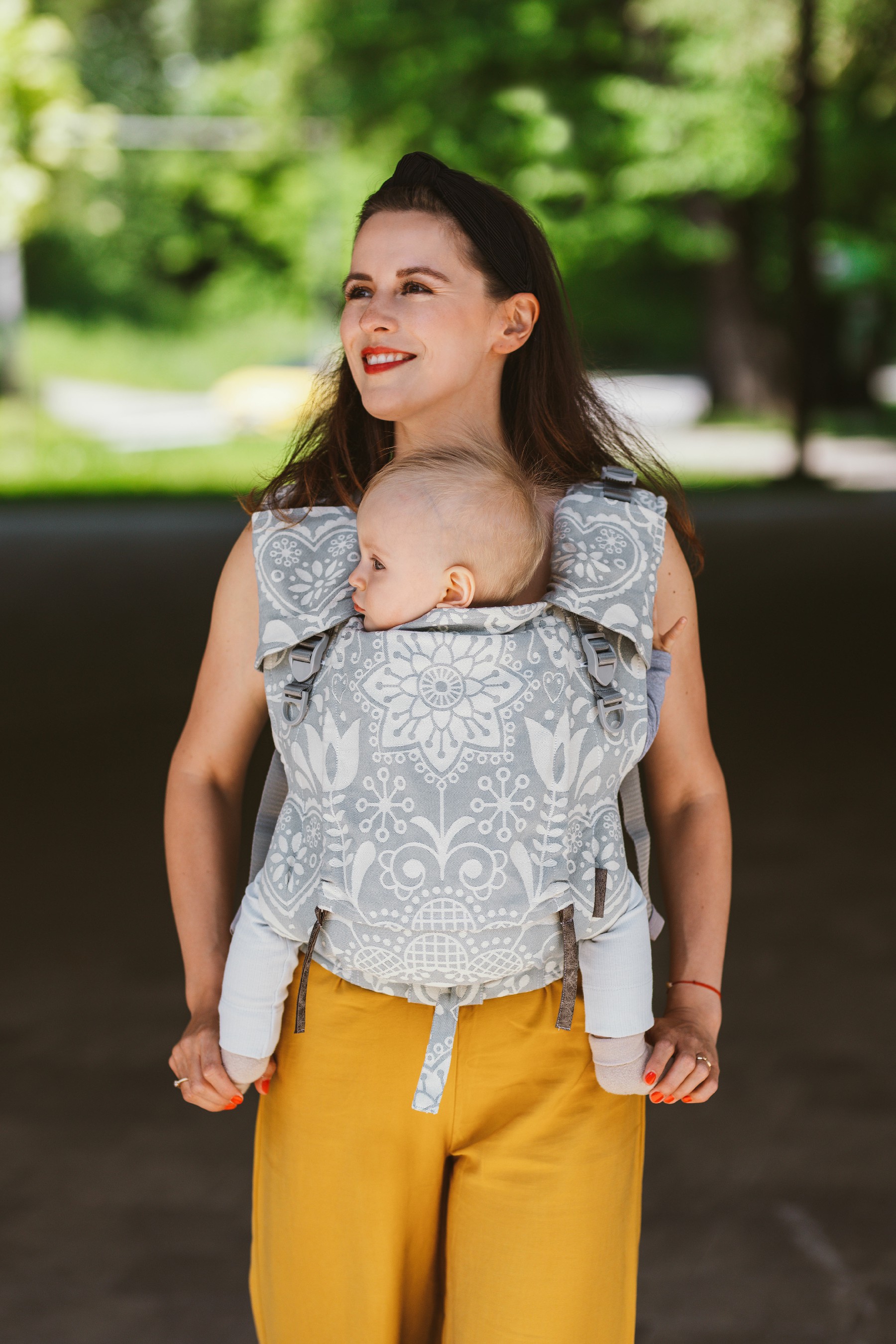 Baby Carrier - Be Lenka 4ever Neo - Folk - Grey