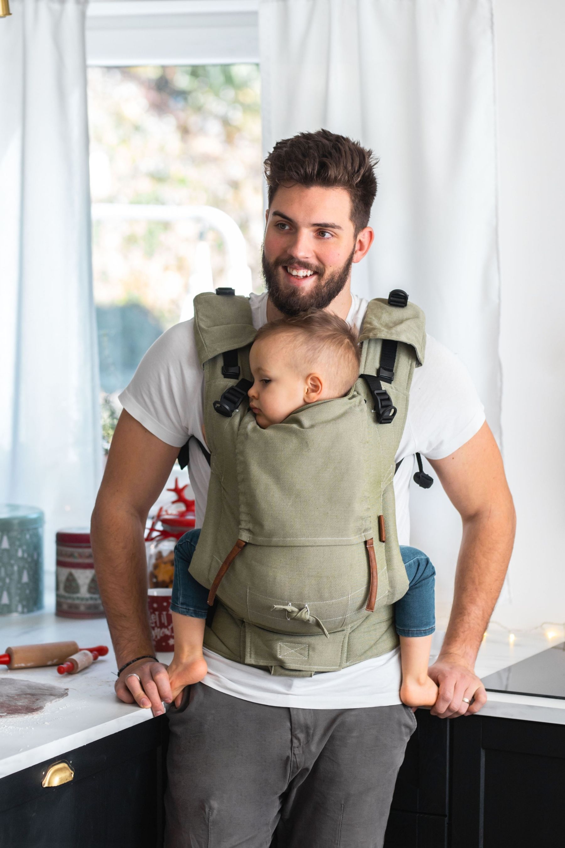 Baby Carrier - Be Lenka 4ever Neo - Unicolour - Green