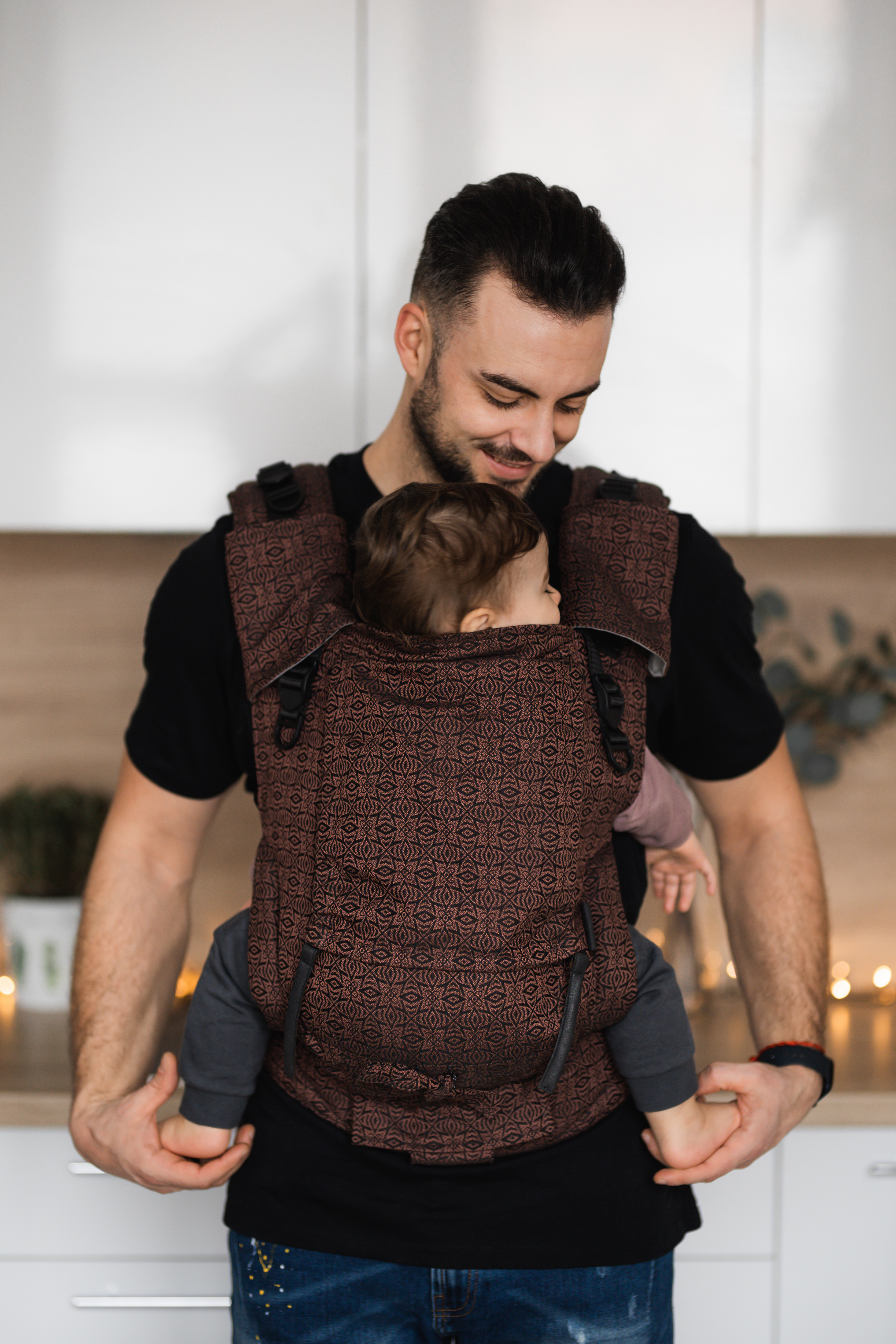 Baby Carrier - Be Lenka 4ever Neo - Celtic - Bronze Brown